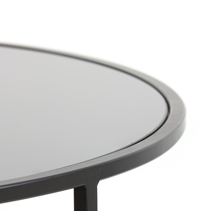 Duarte Set of 2 Round Coffee Tables - Black Light & Living 7