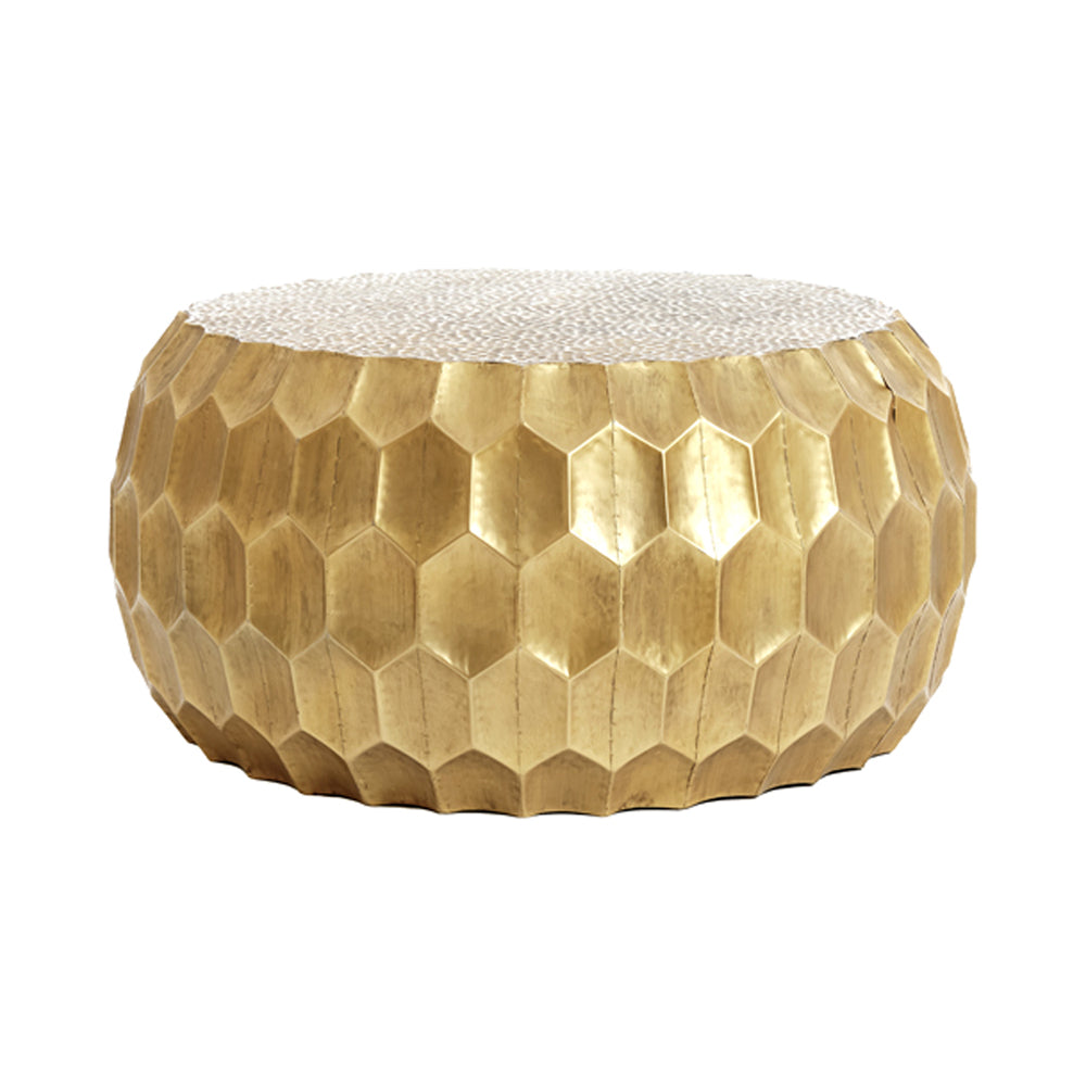 Light & Living Kalan Antique Gold Coffee Table