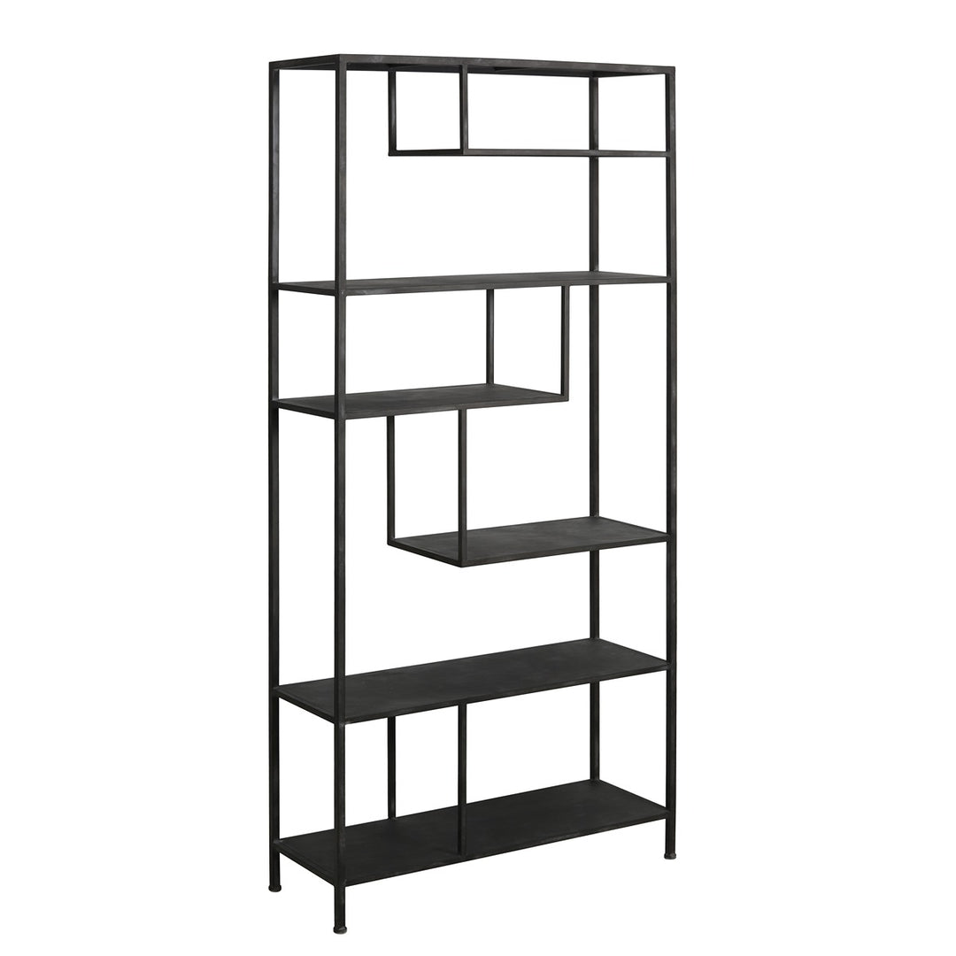 Ylaya Display Unit - Antique Black Light & Living 3