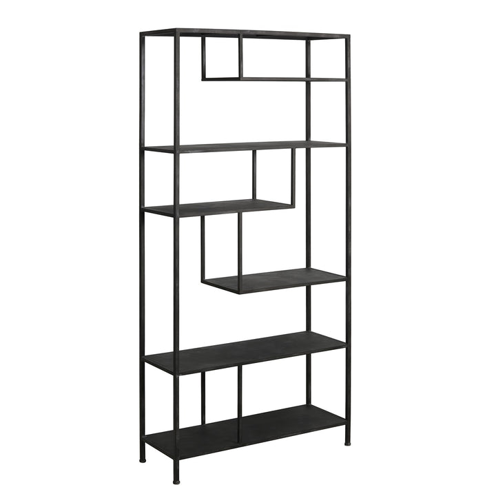 Ylaya Display Unit - Antique Black Light & Living 3