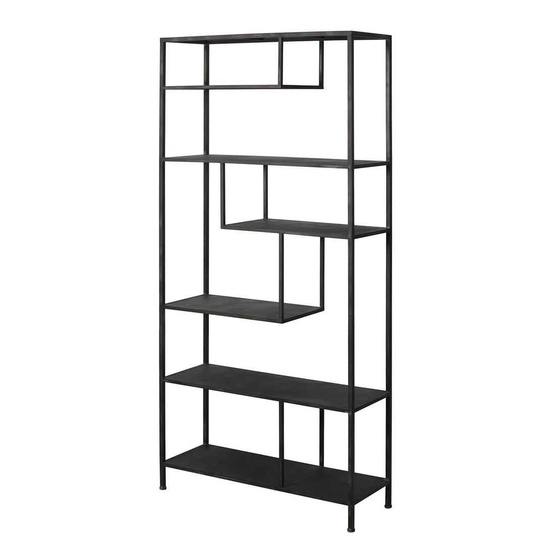 Ylaya Display Unit - Antique Black Light & Living 4