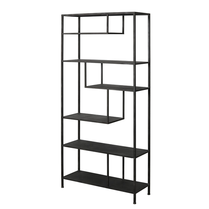 Ylaya Display Unit - Antique Black Light & Living 4