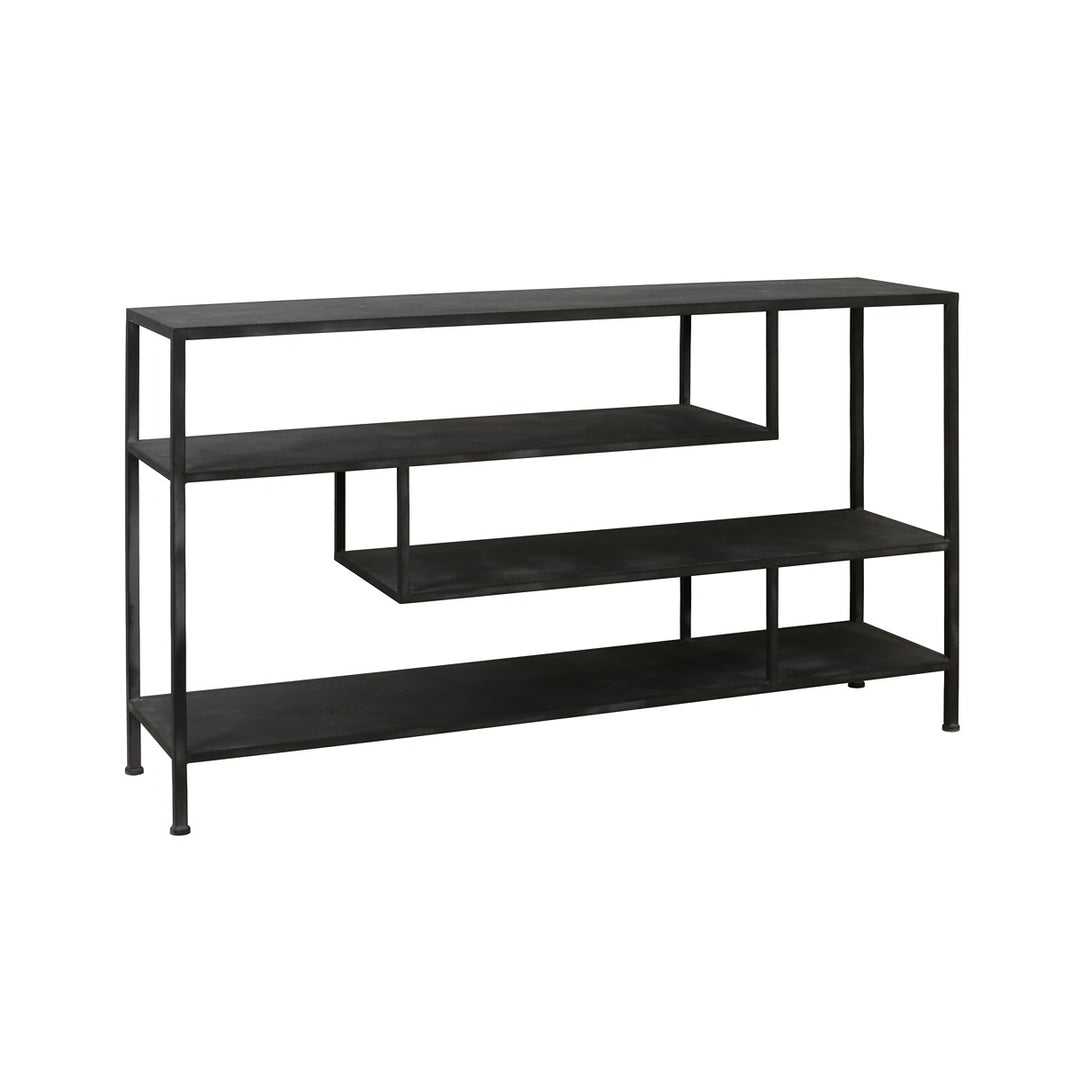 Ylaya Console Table - Antique Black Light & Living 3