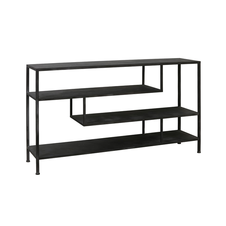 Ylaya Console Table - Antique Black Light & Living 3
