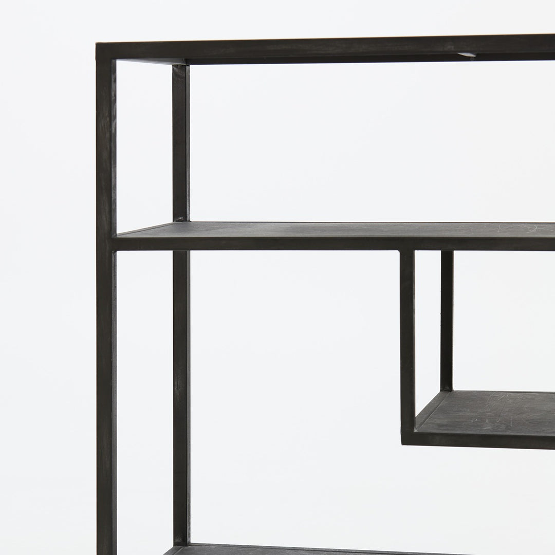 Ylaya Console Table - Antique Black Light & Living 6