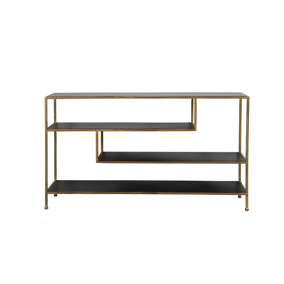 Ylaya Console Table - Gold Light & Living 1