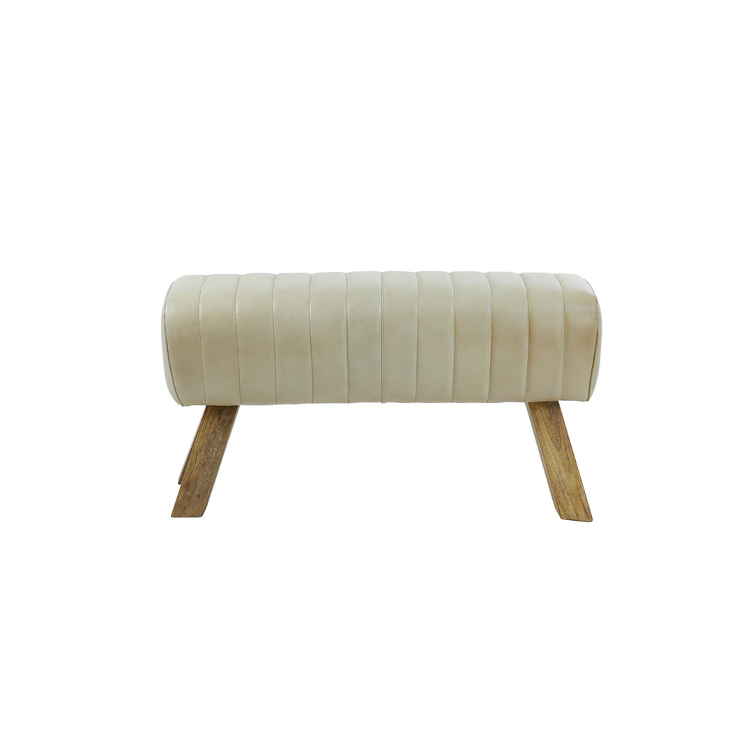 Ramy Leather Bench - Sand Light & Living 1