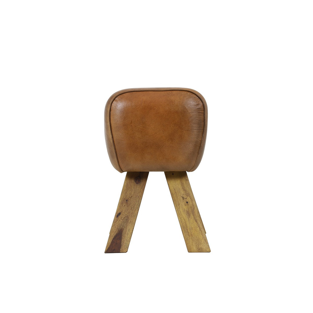 Ramy Leather Bench - Brown Light & Living 7