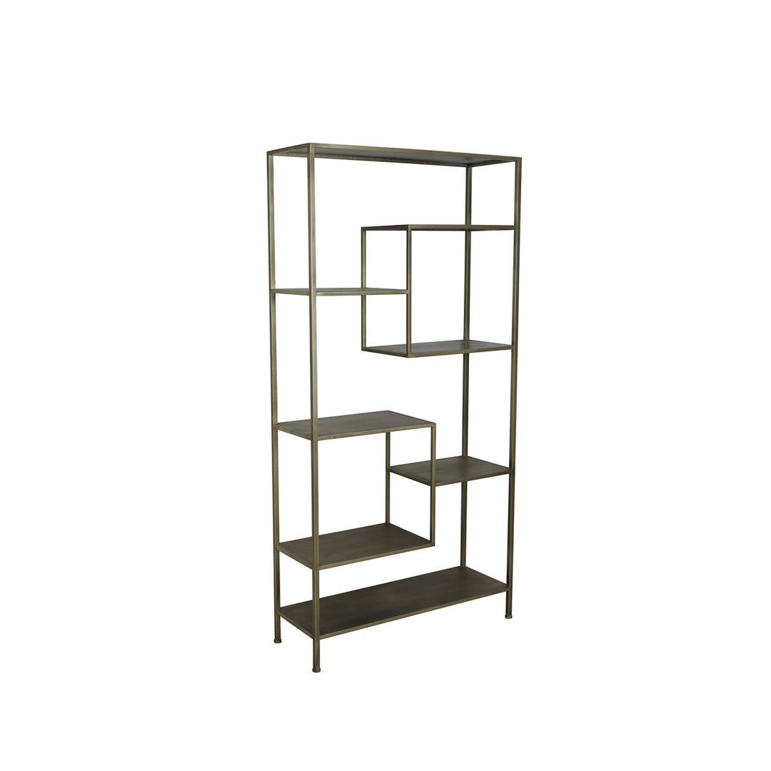Yvana Display Unit - Antique Gold Light & Living 4