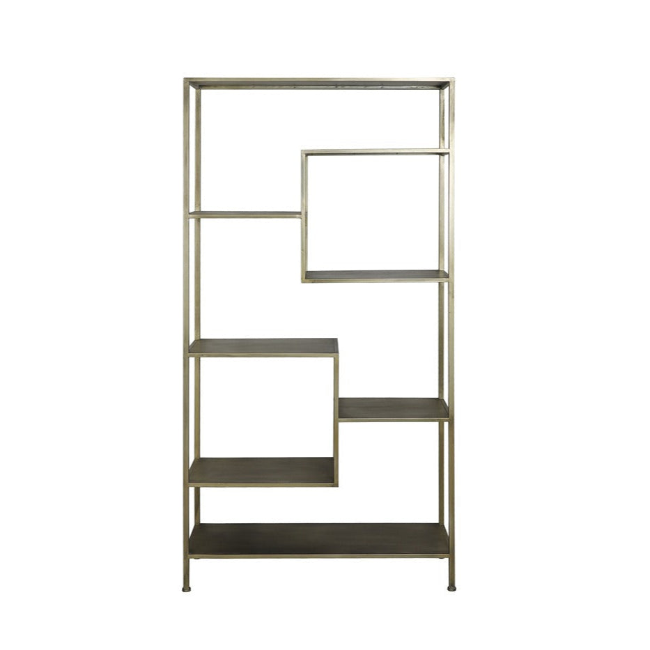 Yvana Display Unit - Antique Gold Light & Living 1