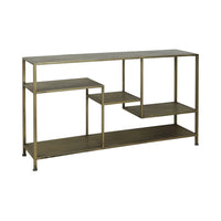 Light & Living Yvana Antique Gold Console Table