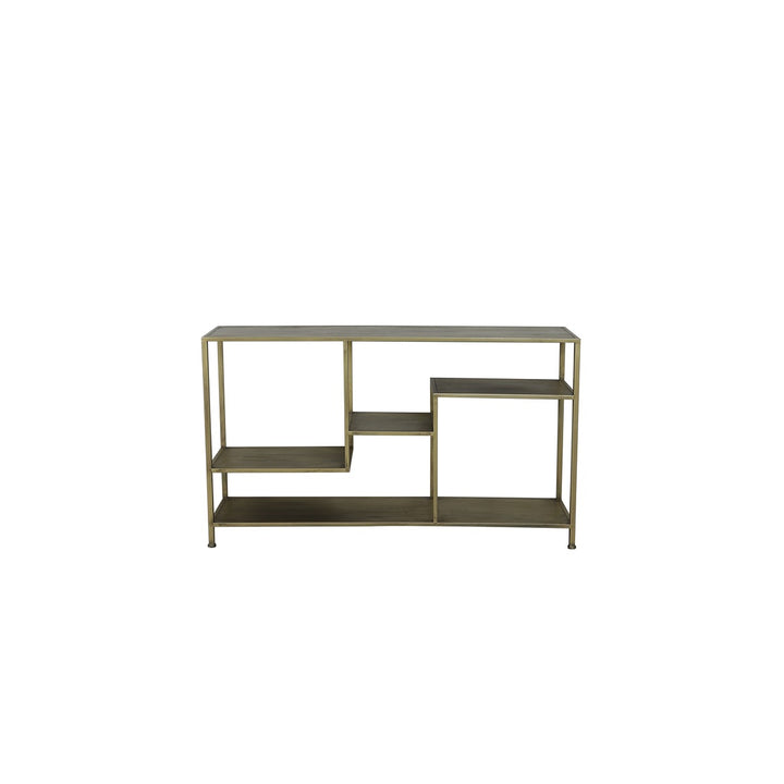 Yvana Console Table - Antique Gold Light & Living 4