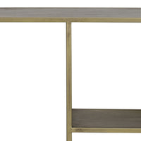 Light & Living Yvana Antique Gold Console Table