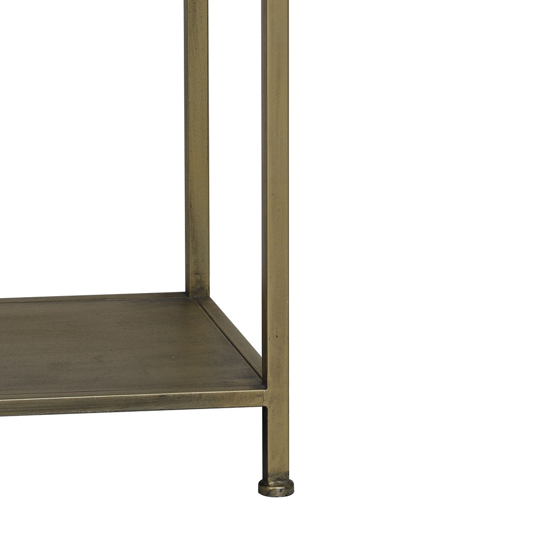 Yvana Console Table - Antique Gold Light & Living 7