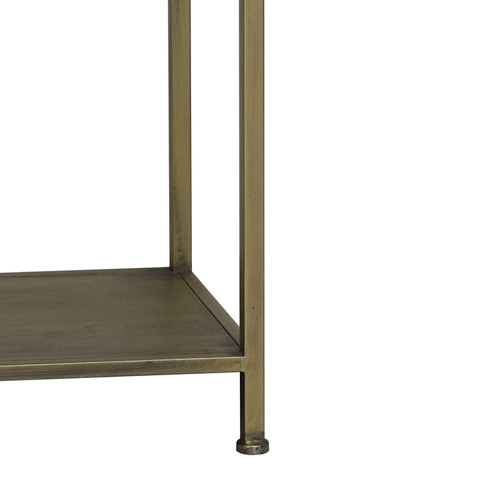 Yvana Console Table - Antique Gold Light & Living 7