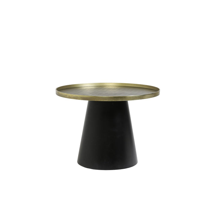 Popeta Round Coffee Table - Antique Bronze Light & Living 1