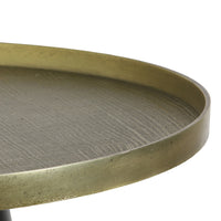 Light & Living Popeta Bronze & Black Coffee Table - 60x44cm