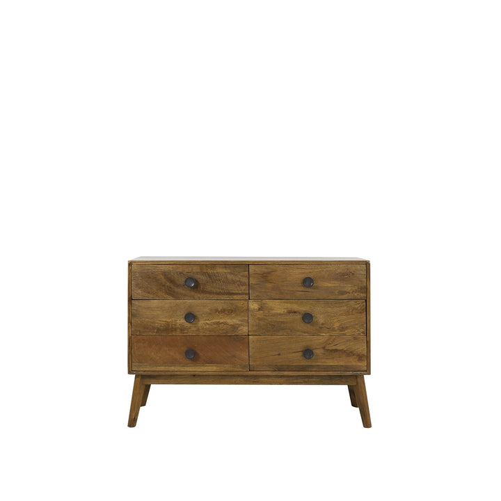 Espita 6 Drawer Wooden Cabinet - Brown Light & Living 1
