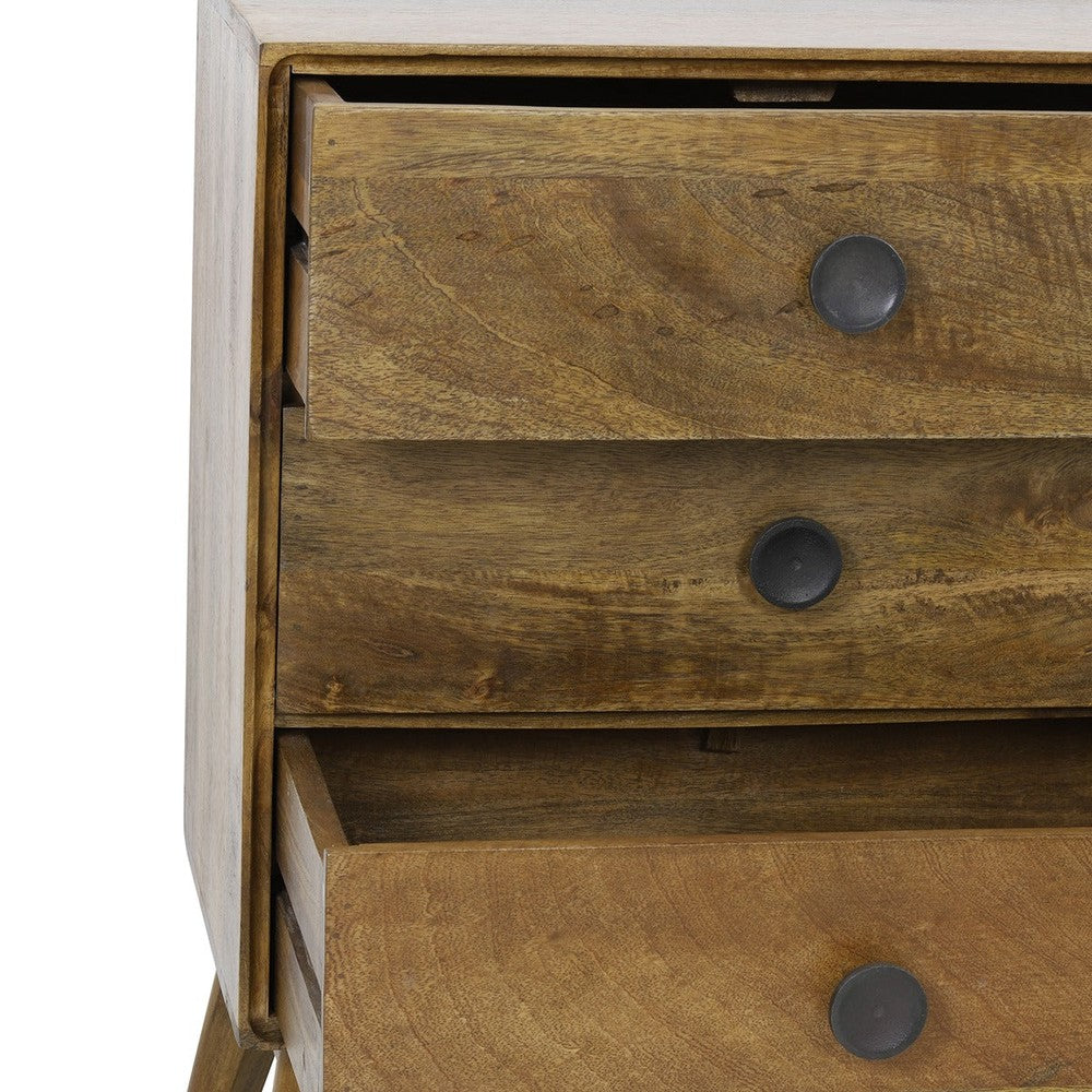Espita 6 Drawer Wooden Cabinet - Brown Light & Living 11