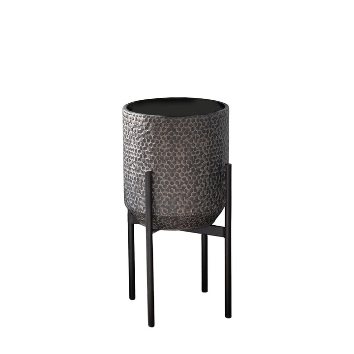 Anders Metal Planter - Black GalleryDirect 1