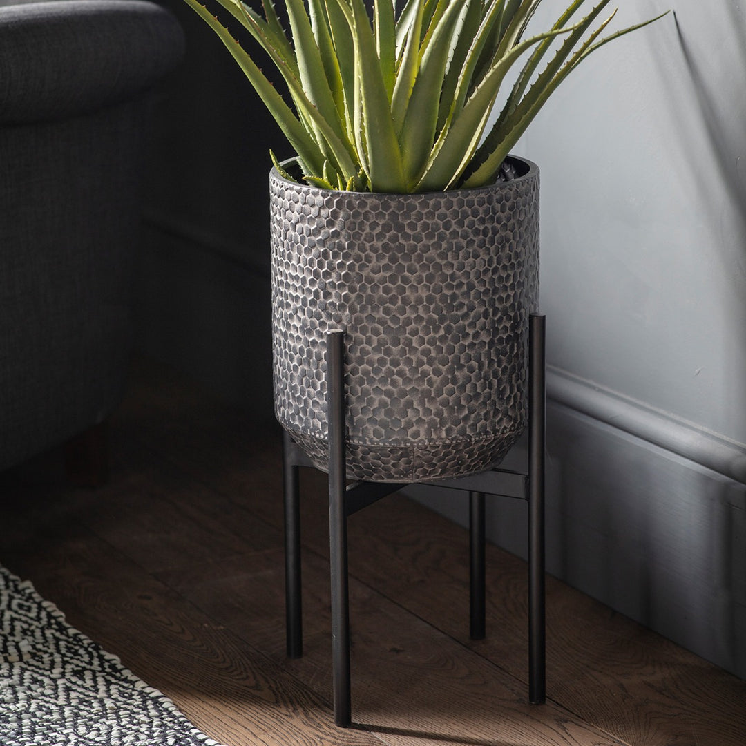 Anders Metal Planter - Black GalleryDirect 2