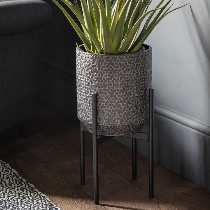 Anders Metal Planter - Black GalleryDirect 2