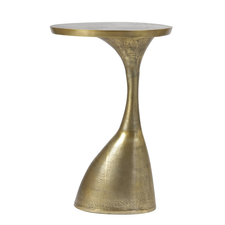Macau Side Table - Antique Bronze Light & Living 9