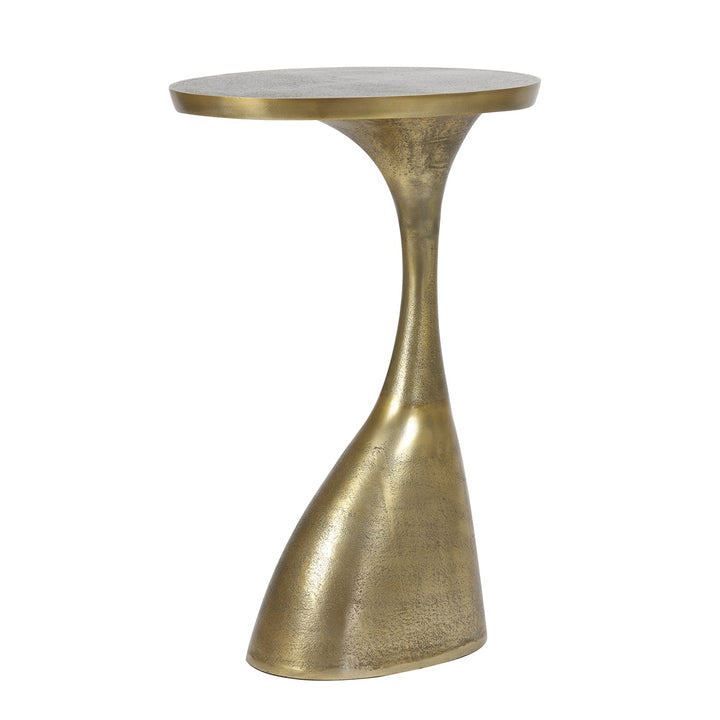 Macau Side Table - Antique Bronze Light & Living 13