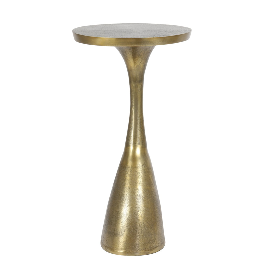 Macau Side Table - Antique Bronze Light & Living 14