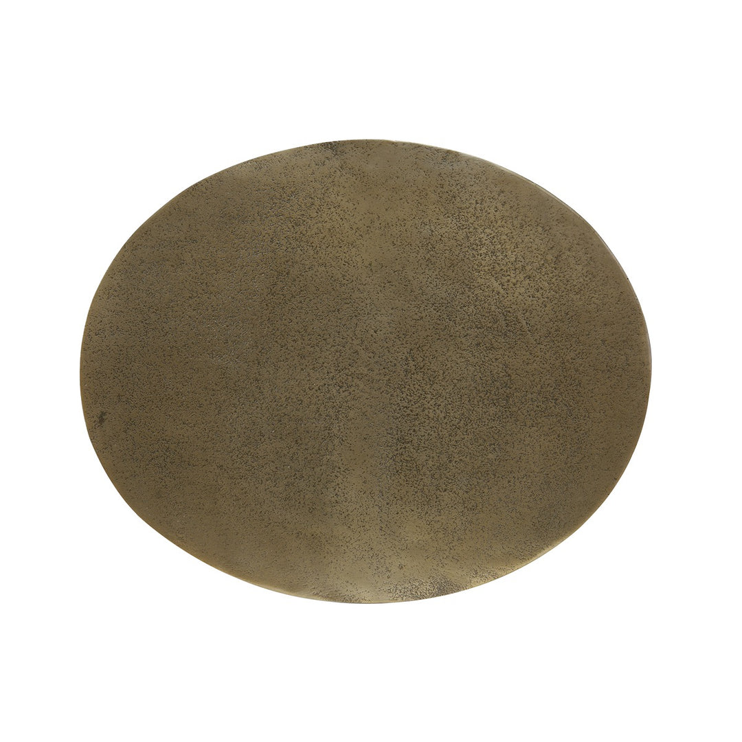 Macau Side Table - Antique Bronze Light & Living 15