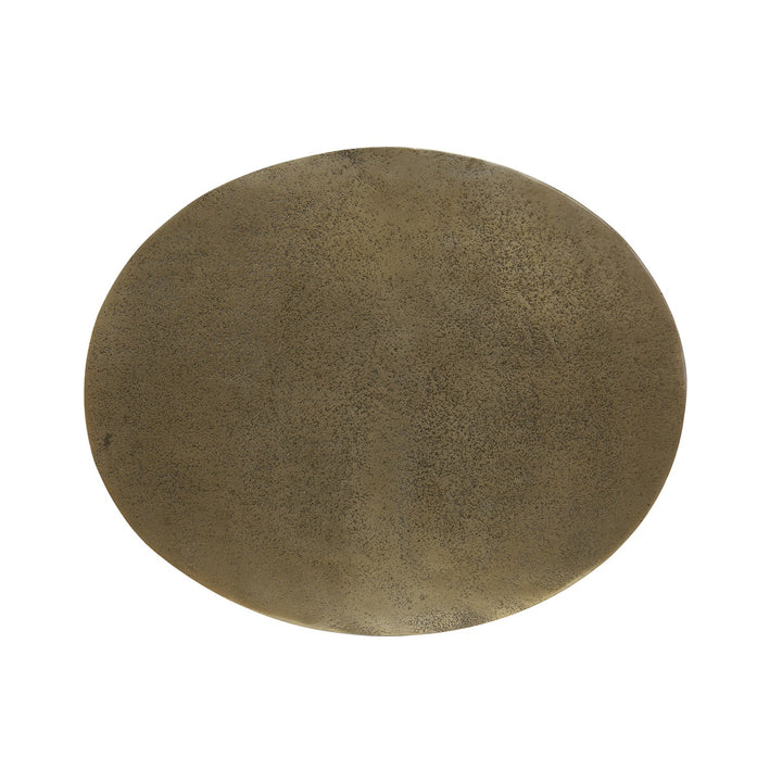 Macau Side Table - Antique Bronze Light & Living 15