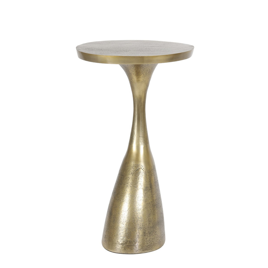 Macau Side Table - Antique Bronze Light & Living 5