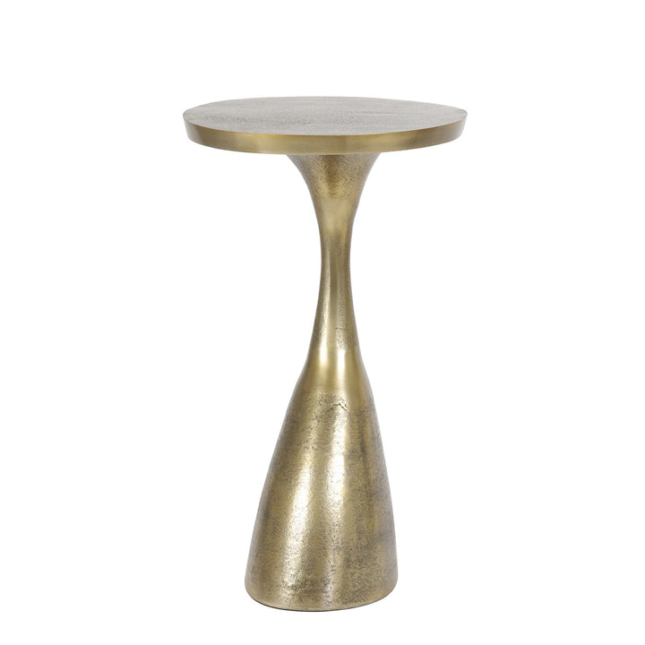 Macau Side Table - Antique Bronze Light & Living 5