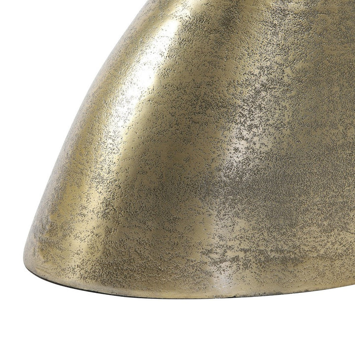 Macau Side Table - Antique Bronze Light & Living 7