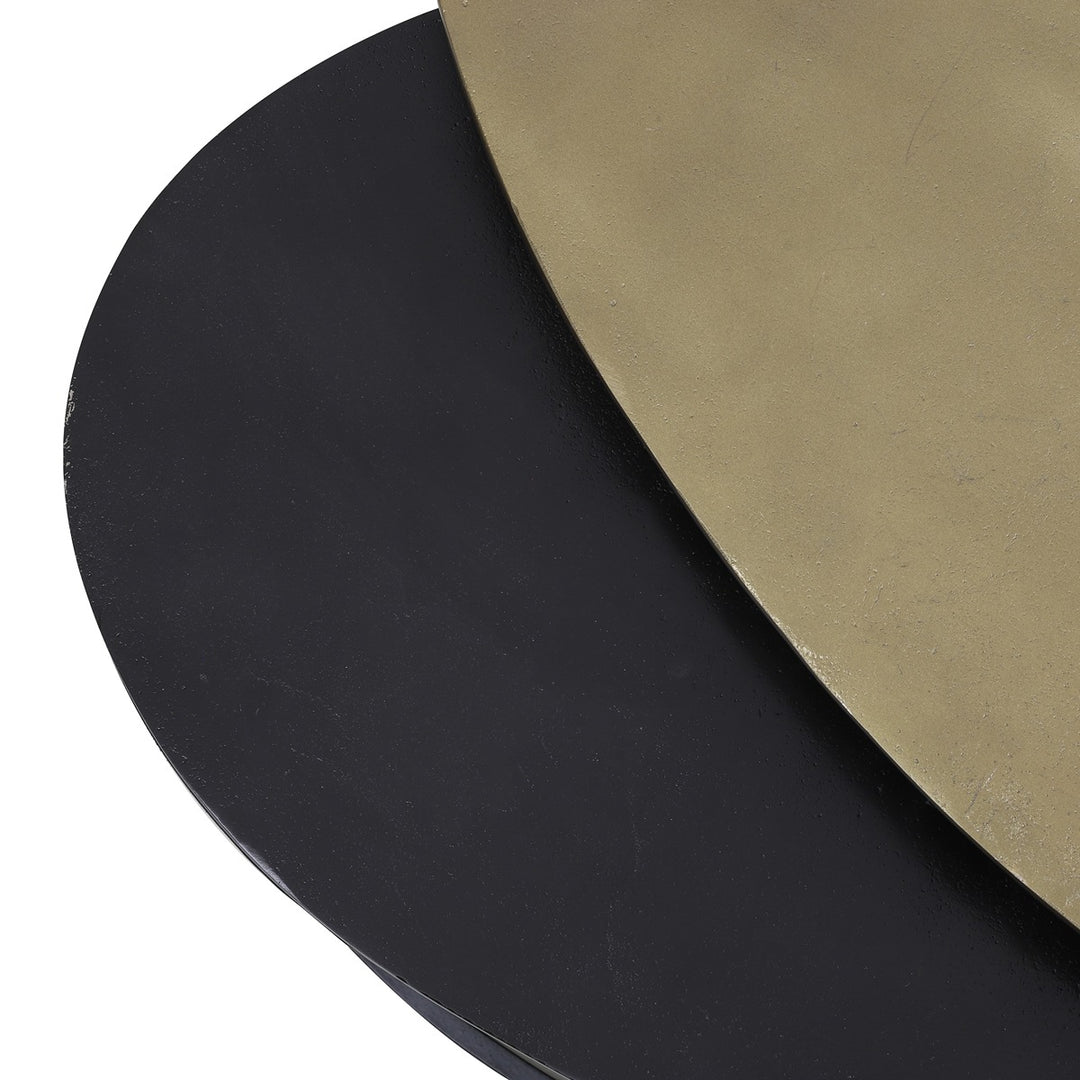 Paxson Set of 2 Round Coffee Tables - Bronze Light & Living 5