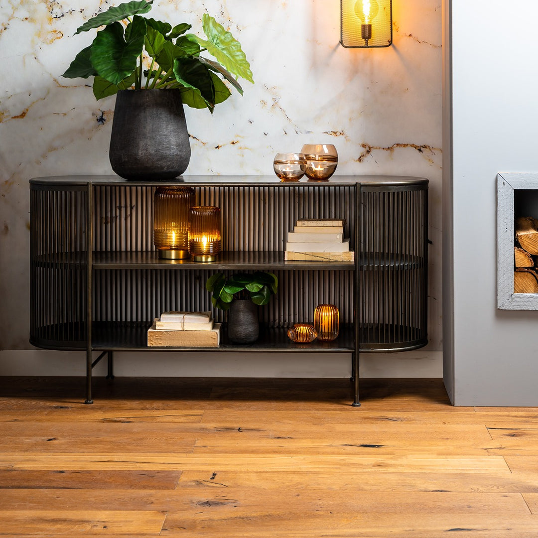 Yinthe Tall Display Unit - Black Light & Living 2