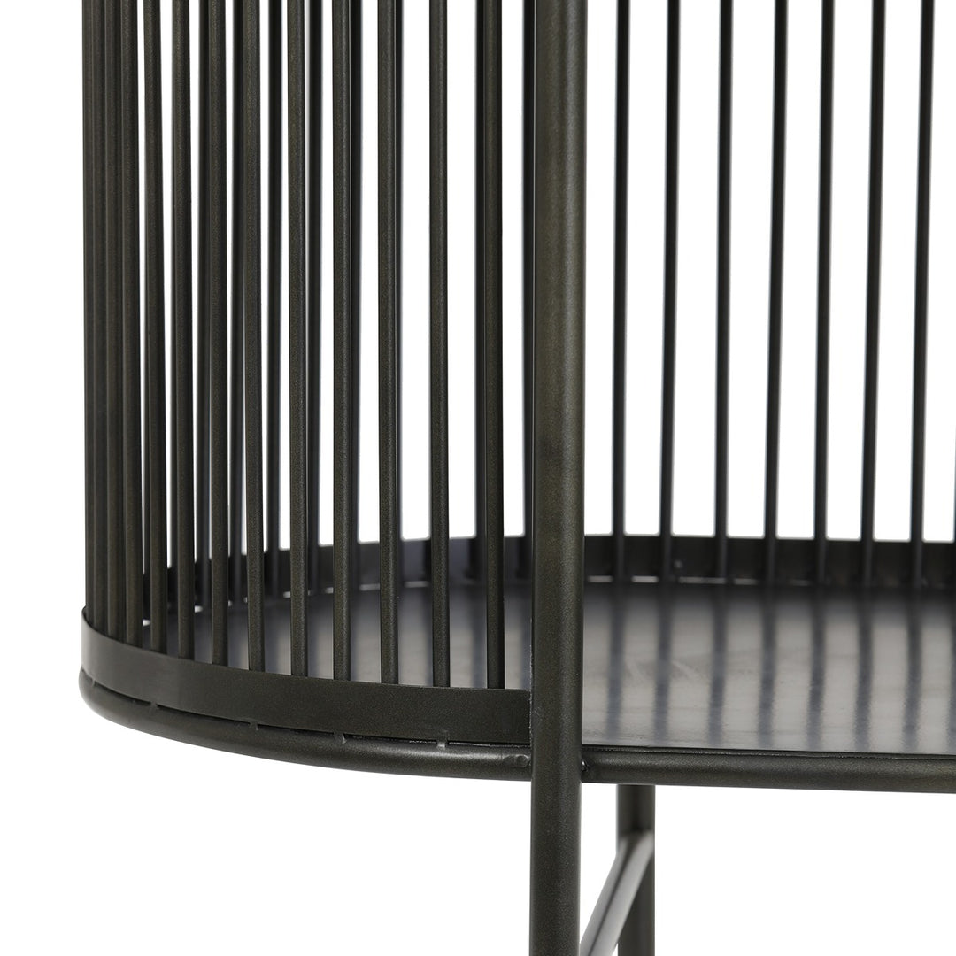 Yinthe Tall Display Unit - Black Light & Living 5