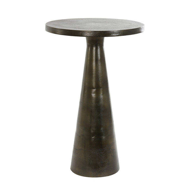 Philos Side Table - Antique Bronze Light & Living 1