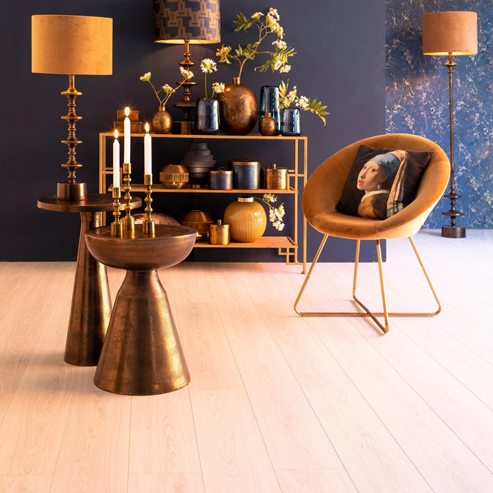 Philos Side Table - Antique Bronze Light & Living 2