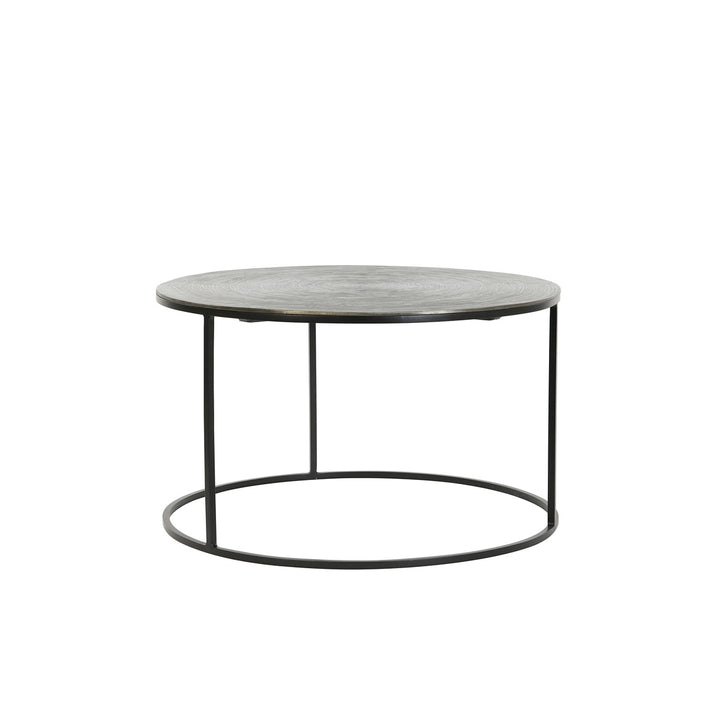 Primo Set of 2 Round Coffee Tables - Black Light & Living 4