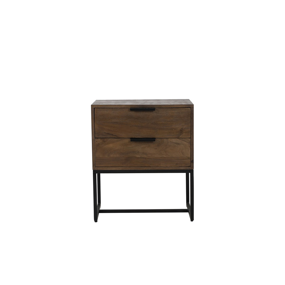 Meave Wooden Cabinet - Dark Brown Light & Living 1
