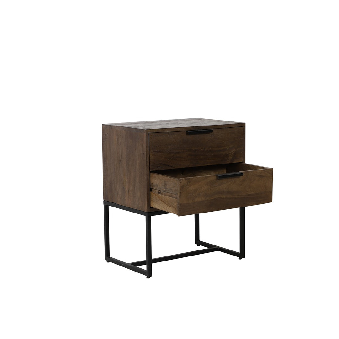 Meave Wooden Cabinet - Dark Brown Light & Living 3