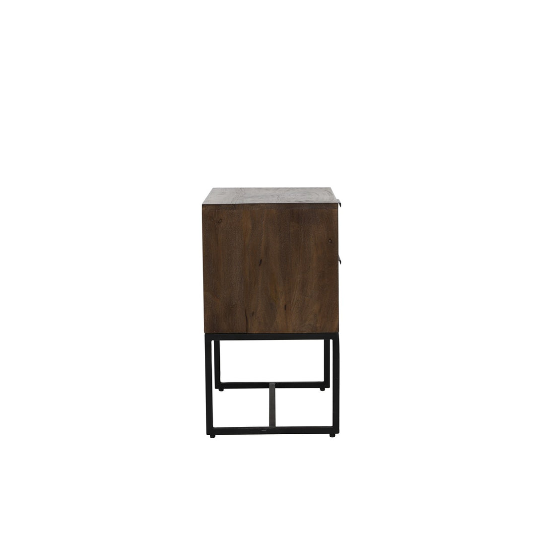 Meave Wooden Cabinet - Dark Brown Light & Living 4