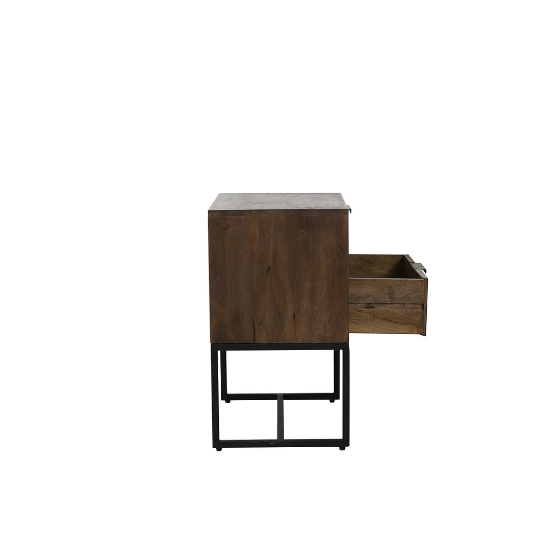 Meave Wooden Cabinet - Dark Brown Light & Living 5