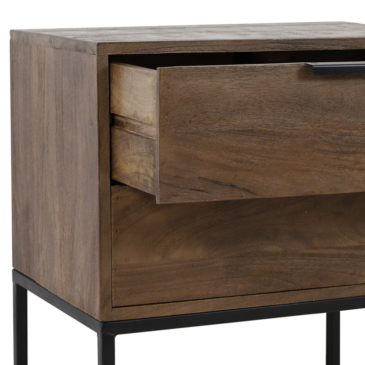 Meave Wooden Cabinet - Dark Brown Light & Living 7