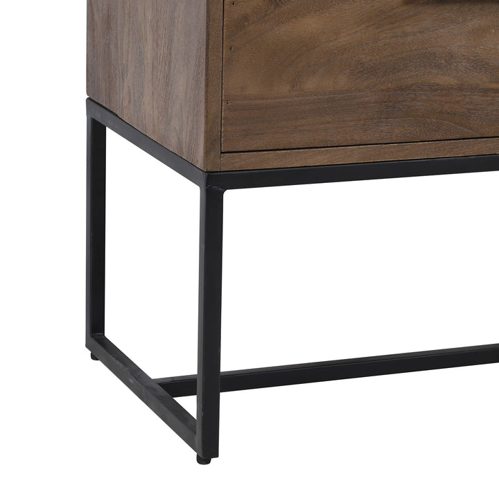 Meave Wooden Cabinet - Dark Brown Light & Living 8