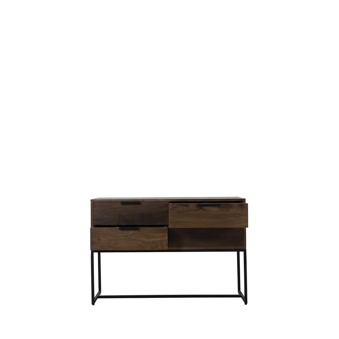 Meave Wooden Console Table - Dark Brown Light & Living 4