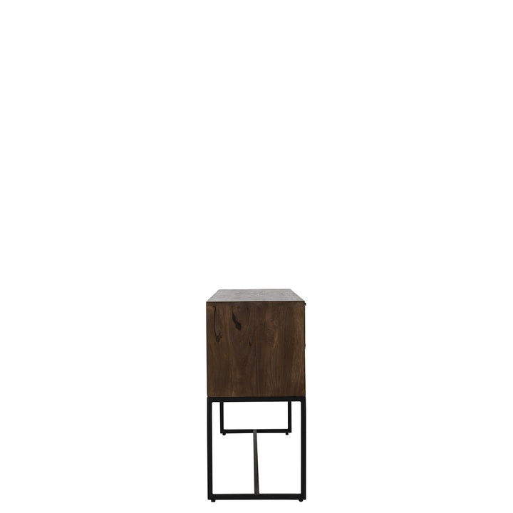 Meave Wooden Console Table - Dark Brown Light & Living 6