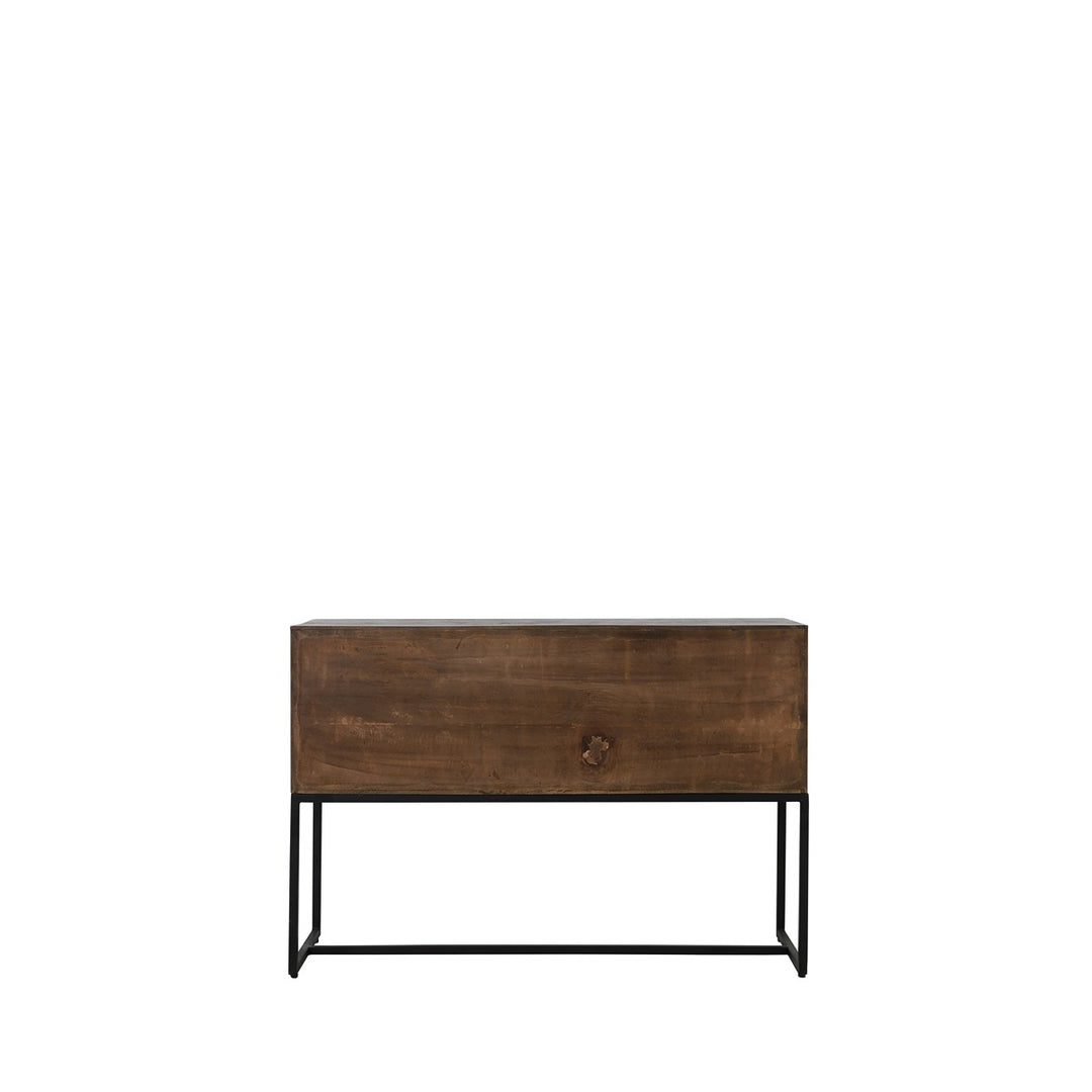 Meave Wooden Console Table - Dark Brown Light & Living 7