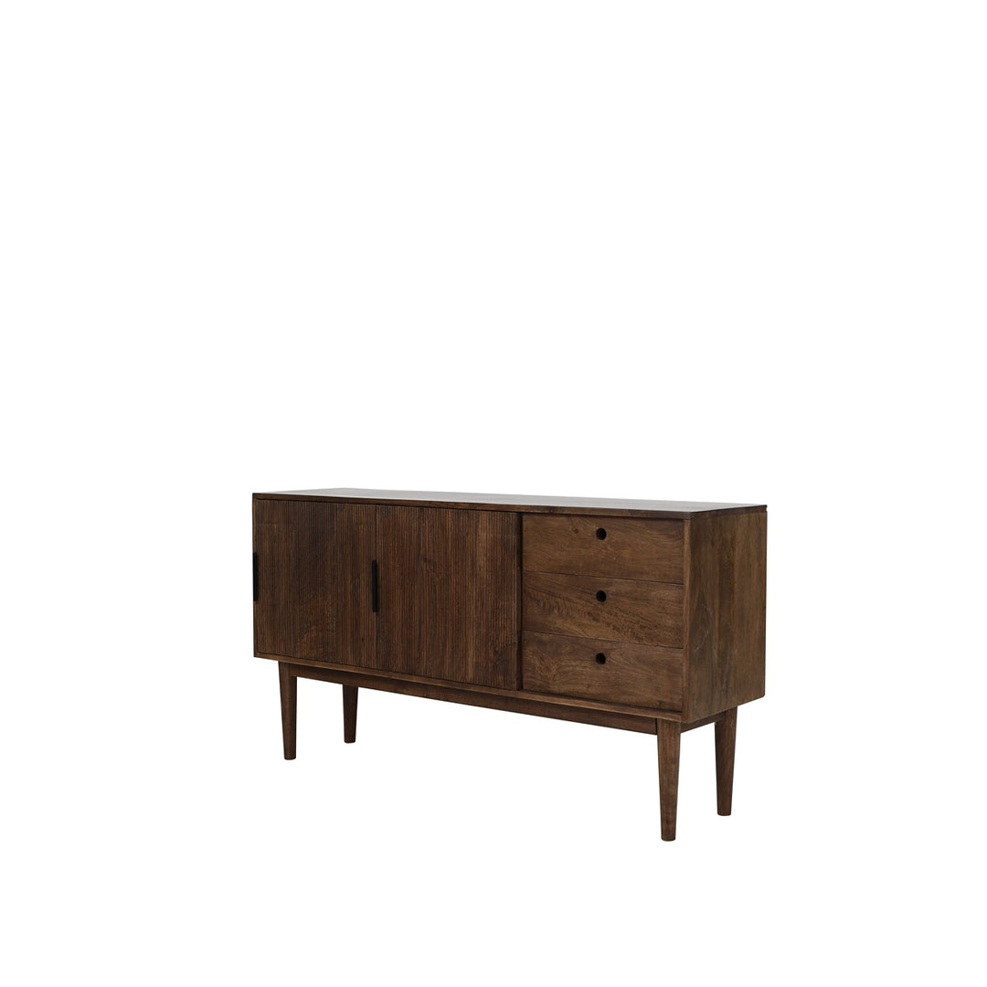 Bitika Wooden Sideboard - Dark Brown Light & Living 5